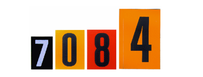 Sticker markers for identification