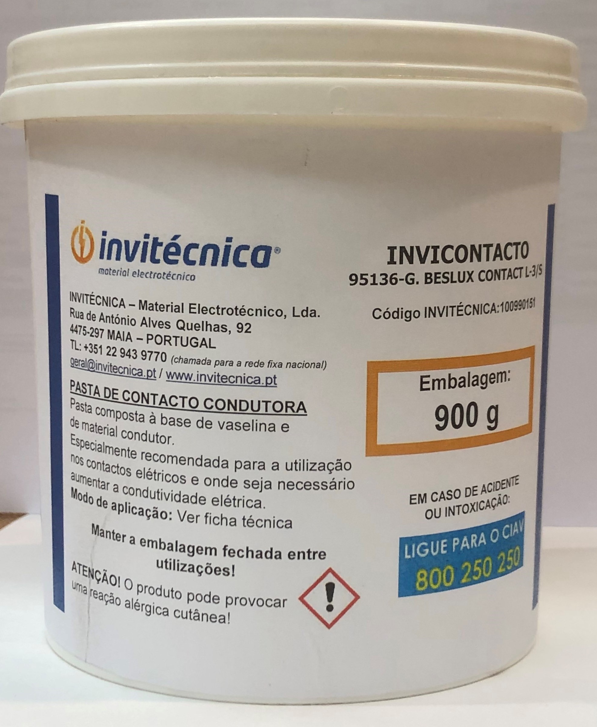 Pasta de Contacto Condutora - INVICONTACTO